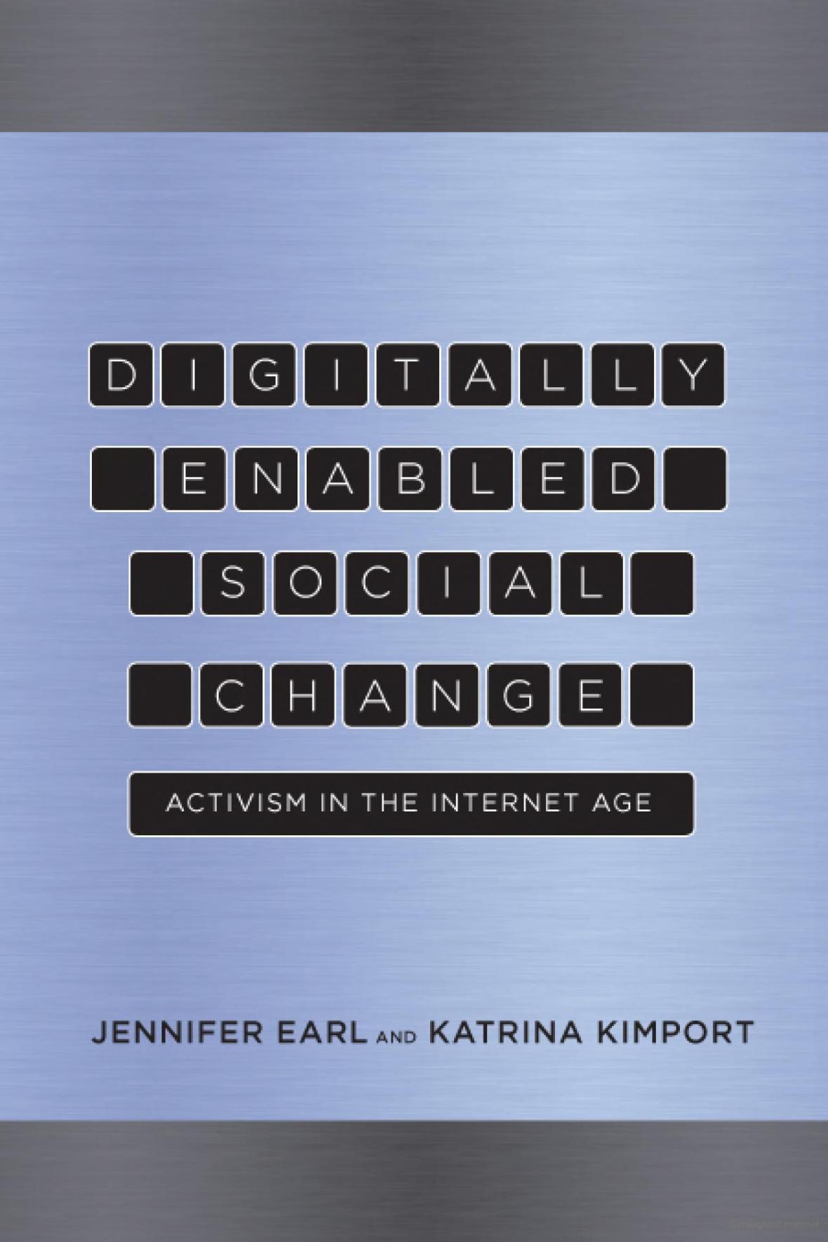A cover image of Digital Activism by Katrina Kimport
