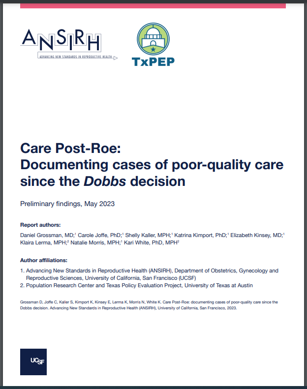 Care Post-Roe Report